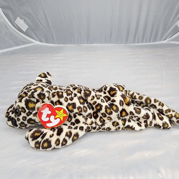 Ty Beanie Babies Freckles the Spotted Leopard Plush Toy - 4066 - Picture 2 of 9